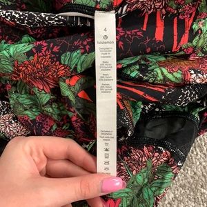 Lululemon Floral Leggings
